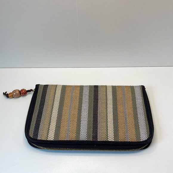 Striped Clutch 9” X 5.5” - Picture 2 of 8